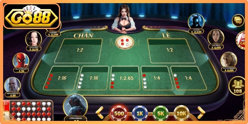 Xóc đĩa Go88 thu hút người chơi trải nghiệm